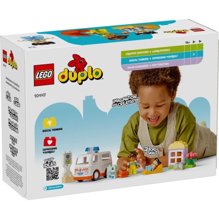 LEGO DUPLO Town 10447 Ambulanssi ja kuljettaja