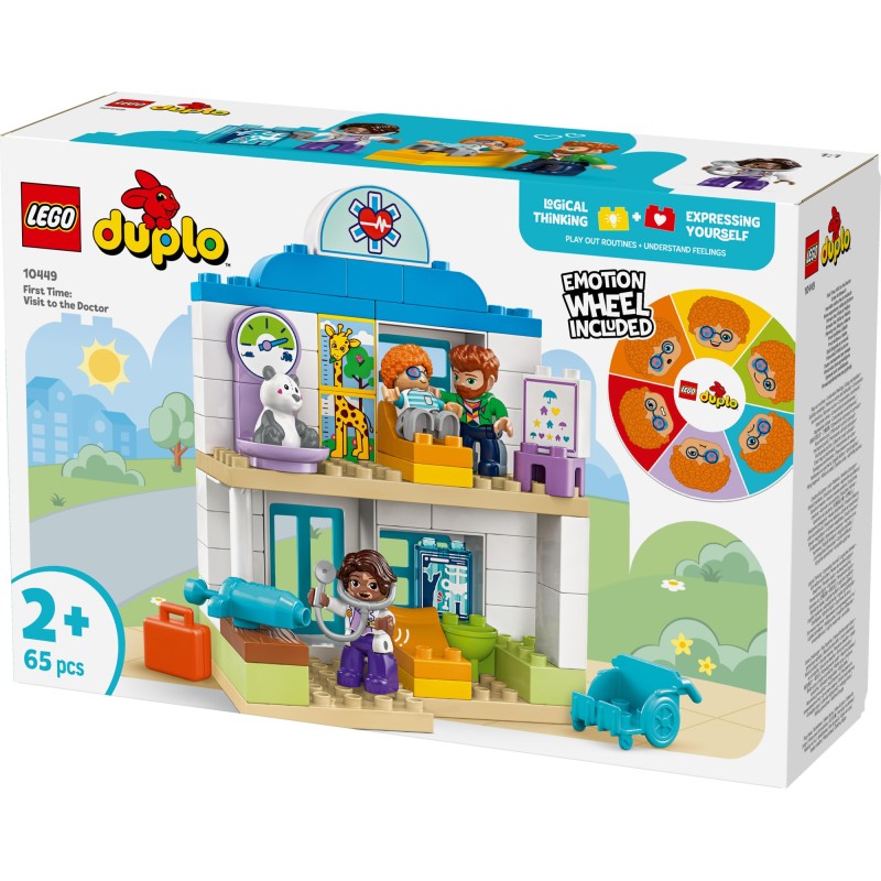 LEGO DUPLO Town 10449 Ensimmäinen kerta: Lääkärissä