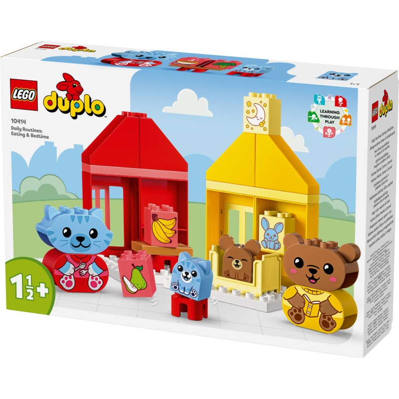 LEGO DUPLO My First 10414 Päivätoimet: Ruokailu ja nukkumaanmeno