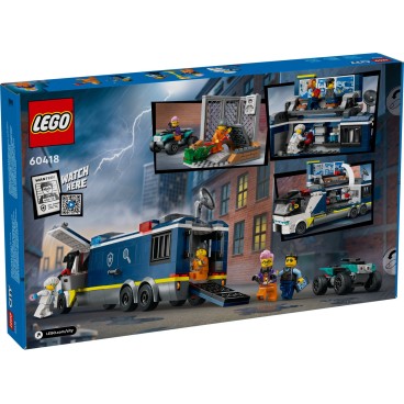 LEGO City Police 60418 Poliisin rikoslaboratorioauto