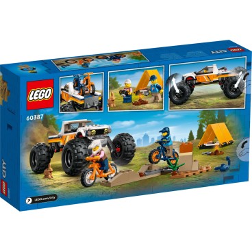 LEGO City Great Vehicles 60387 Seikkailuja nelivetomaasturilla