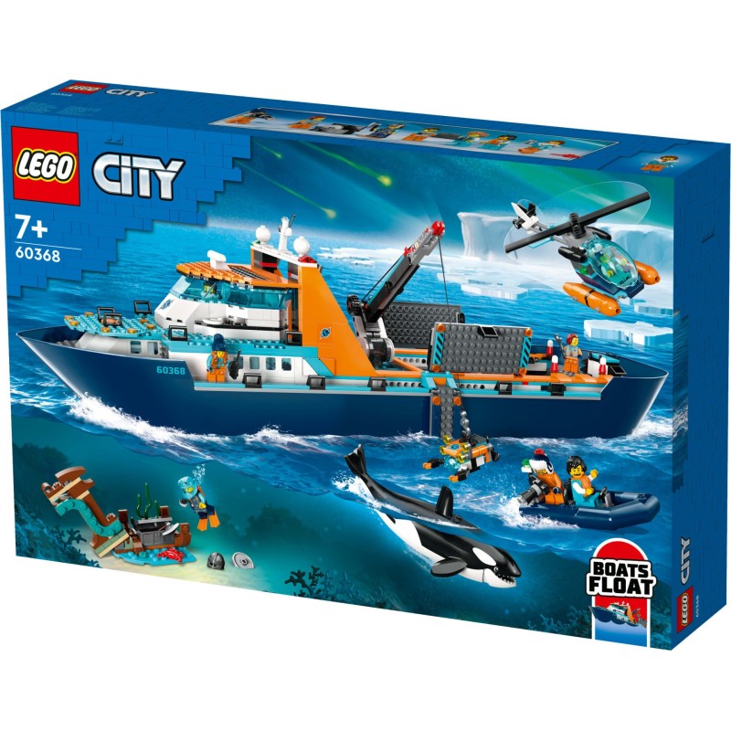LEGO City Exploration 60368 Arktinen tutkimusretkialus