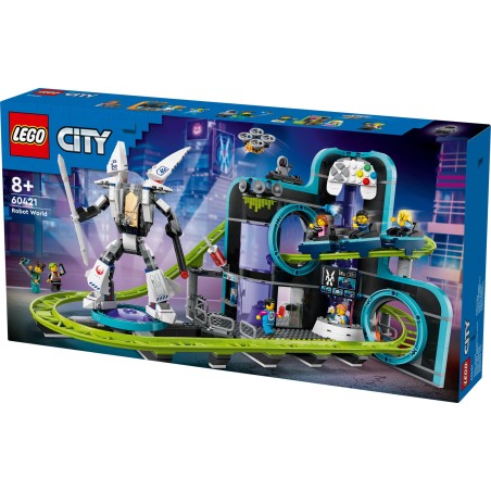 LEGO My City 60421 Robottimaailman vuoristorata