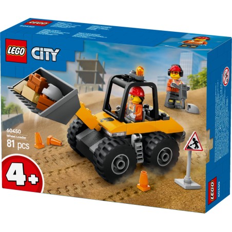 LEGO City Great Vehicles 60450 Keltainen pyöräkuormaaja