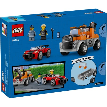 LEGO City Great Vehicles 60435 Hinausauto ja urheiluautokorjaamo