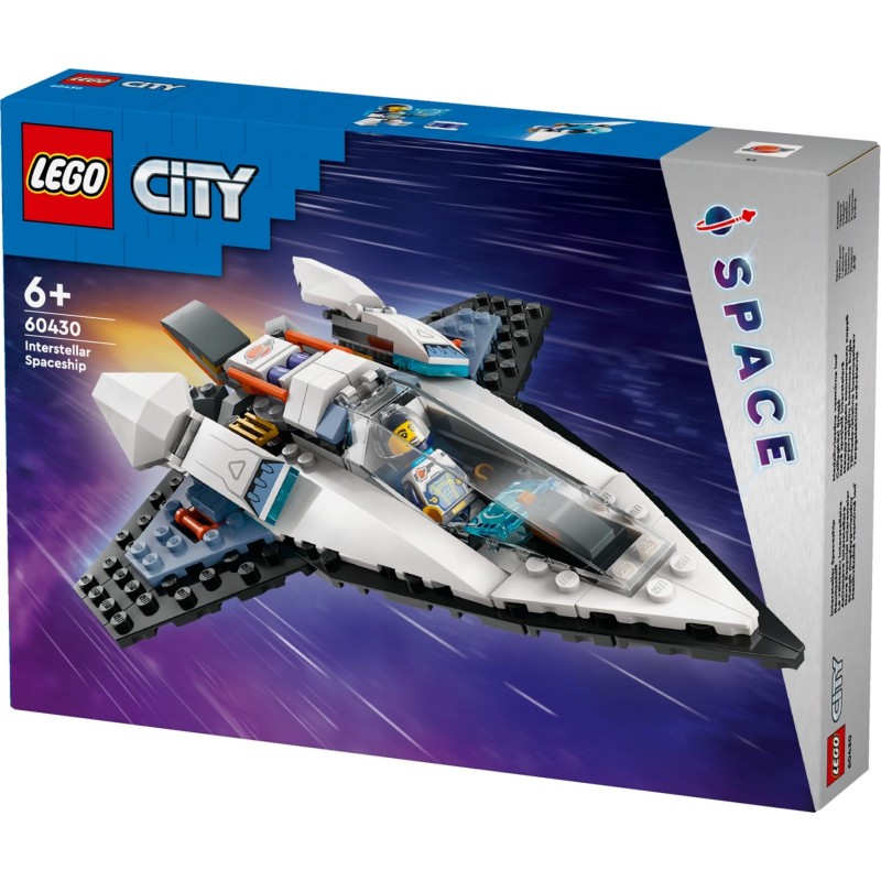 LEGO City Space 60430 Tähtienvälisten lentojen avaruusalus