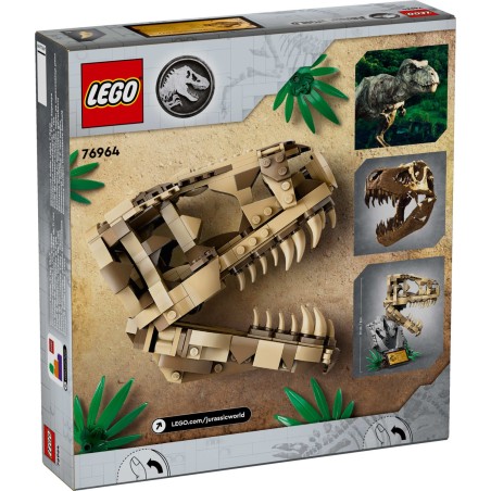 LEGO Jurassic World 76964 Dinosaurusfossiilit: T. rexin pääkallo