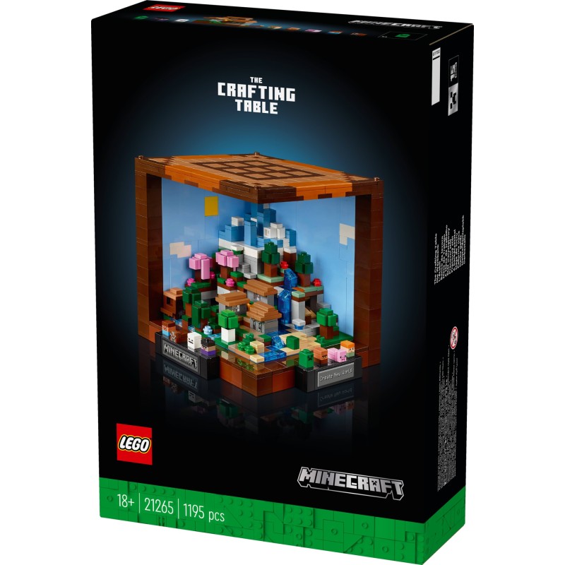 LEGO Minecraft 21265 Nikkarointipöytä