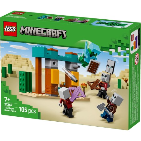 LEGO Minecraft 21267 Pahalaisten aavikkopartio