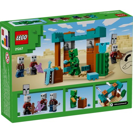 LEGO Minecraft 21267 Pahalaisten aavikkopartio