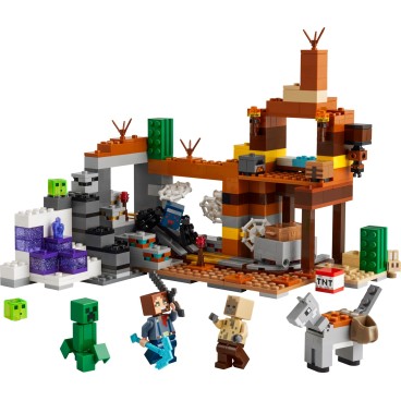 LEGO Minecraft 21263 Erämaan kaivoskuilu