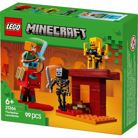 LEGO Minecraft 21266 Hornan laavataistelu