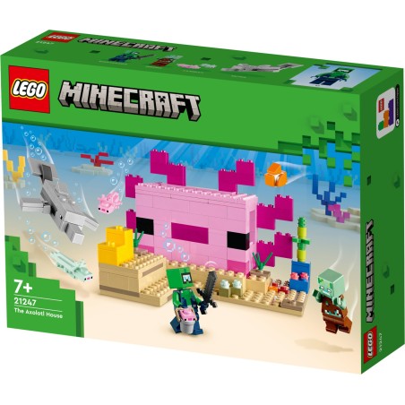 LEGO Minecraft 21247 Aksolotlin talo