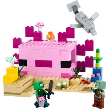 LEGO Minecraft 21247 Aksolotlin talo