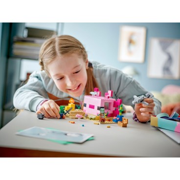 LEGO Minecraft 21247 Aksolotlin talo