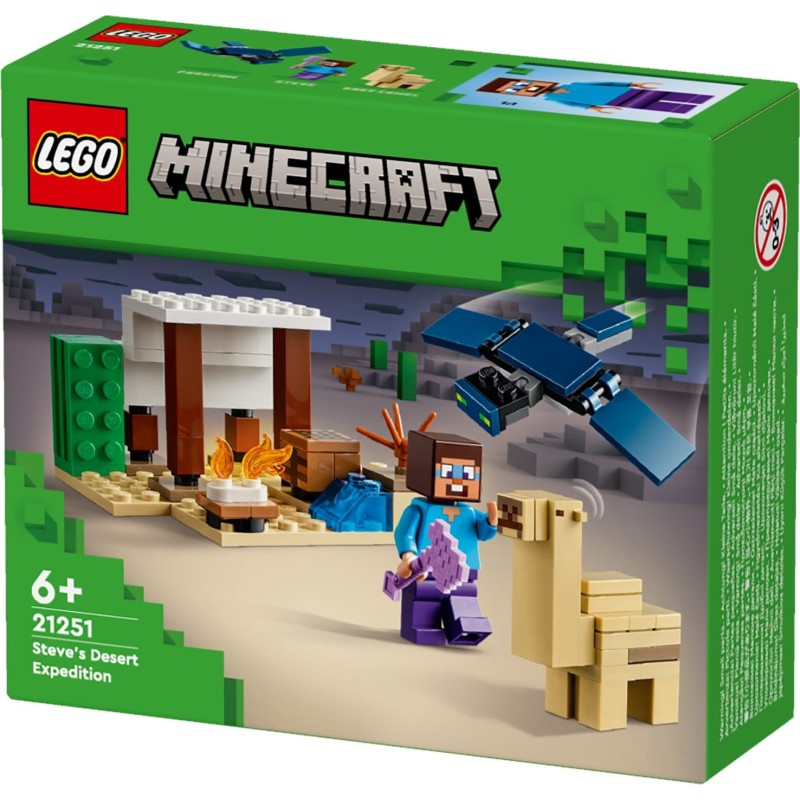 LEGO Minecraft 21251 Steven aavikkoretki