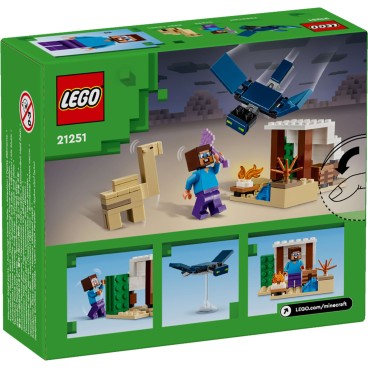 LEGO Minecraft 21251 Steven aavikkoretki
