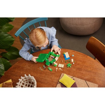 LEGO Minecraft 21254 Kilpikonnarannan talo