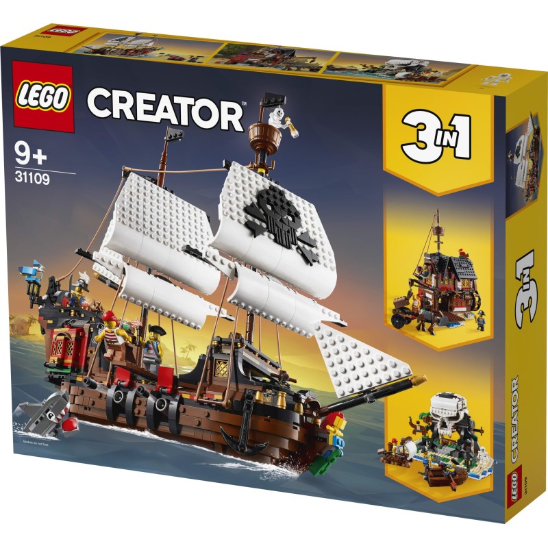 LEGO Creator 31109 Merirosvolaiva