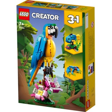 LEGO Creator 31136 Eksoottinen papukaija