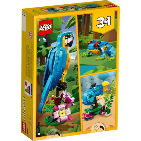 LEGO Creator 31136 Eksoottinen papukaija