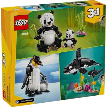 LEGO Creator 31165 Villieläimet: Pandaperhe