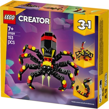 LEGO Creator 31159 Villieläin: hämmästyttävä hämähäkki