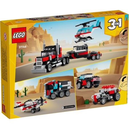 LEGO Creator 31146 Lava-auto ja helikopteri
