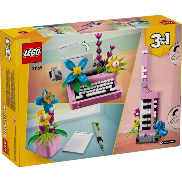 LEGO Creator 31169 Kirjoituskone ja kukat