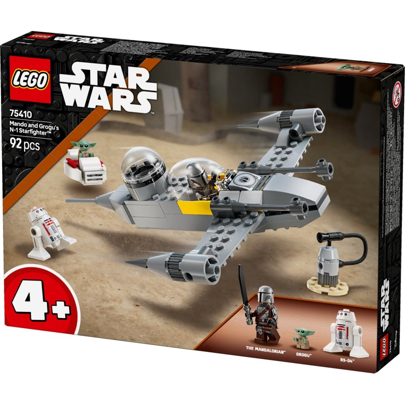 LEGO Star Wars 75410 Mandon ja Grogun N-1-tähtihävittäjä