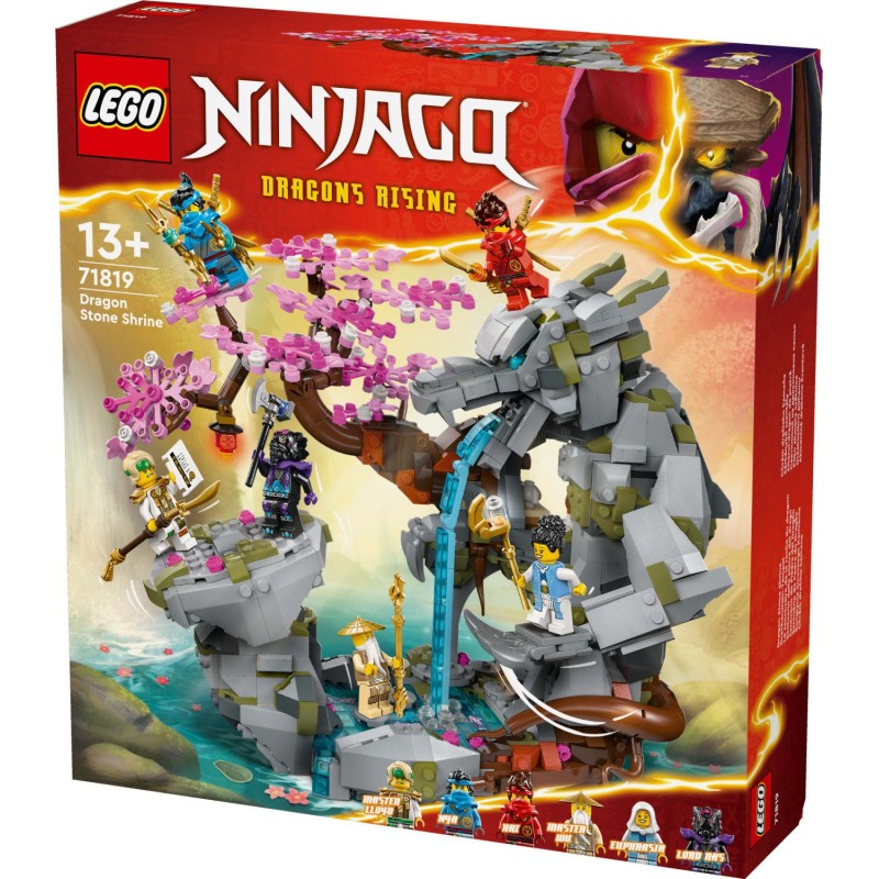 LEGO Ninjago 71819 Lohikäärmeen kivipyhättö