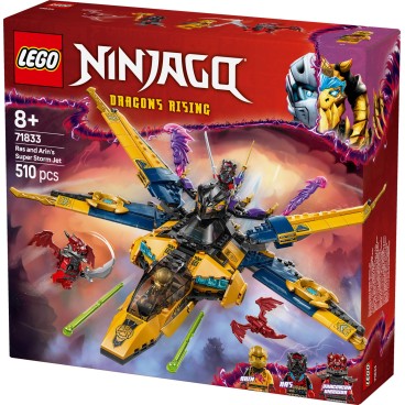 LEGO Ninjago 71833 Rasin ja Arinin supernopea suihkari