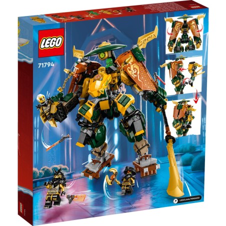 LEGO Ninjago 71794 Lloydin ja Arinin ninjatiimin robottiasut