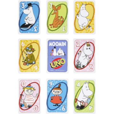 UNO Moomin Muumi pelikortit