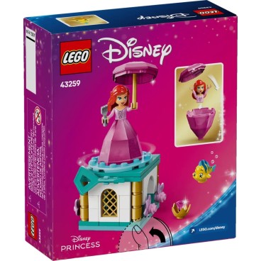 LEGO Disney Princess 43259 Pyörähtelevä Ariel