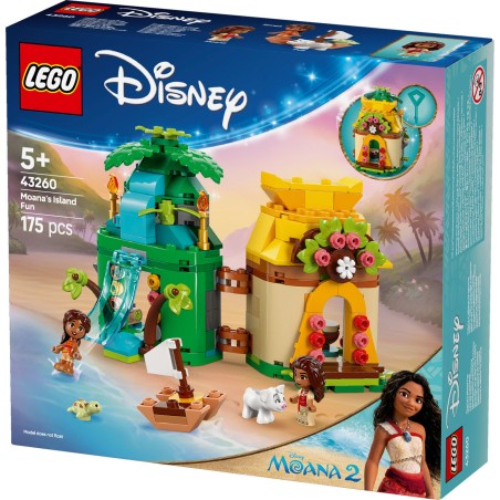LEGO Disney Princess 43260 Vaianan hauskat saaripuuhat