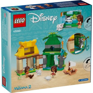 LEGO Disney Princess 43260 Vaianan hauskat saaripuuhat