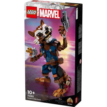 LEGO Super Heroes Marvel 76282 Rocket ja Baby Groot