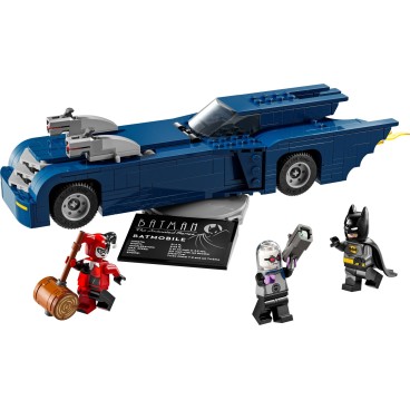 LEGO Super Heroes DC 76274 Batman™ ja Batmobile™ vastaan Harley Quinn™ ja Pakkasherra