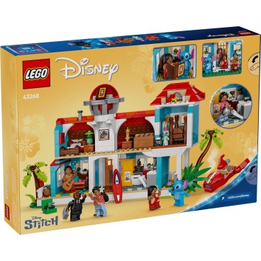 LEGO Disney Classic 43268 Lilon ja Stitchin rantatalo