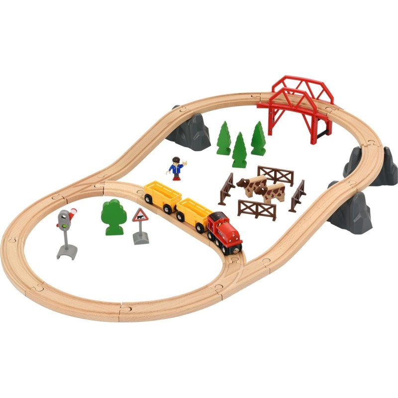 BRIO World Countryside Hill Set junarata