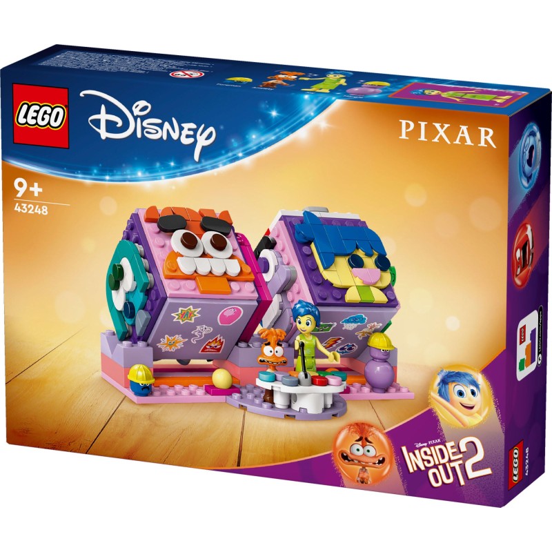 LEGO Disney Pixar 43248 Inside Out 2 ‑tunnekuutiot