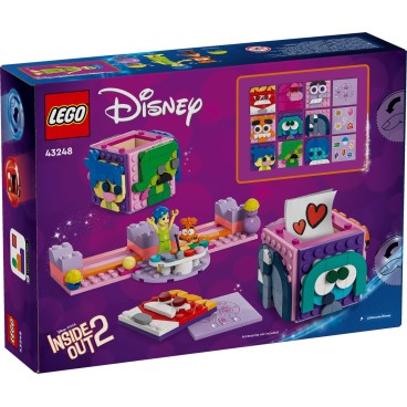 LEGO Disney Pixar 43248 Inside Out 2 ‑tunnekuutiot