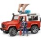 Bruder Land Rover Defender Station Wagon paloauto palomiehellä