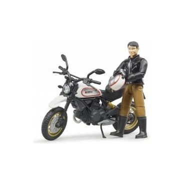 Bruder Ducati Scrambler Desert Sled kuskilla