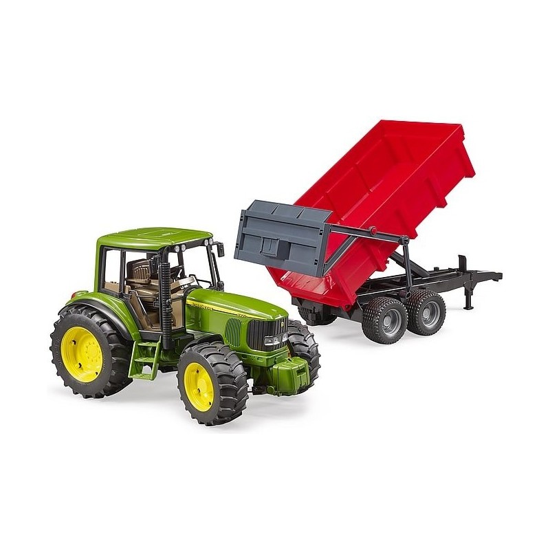Bruder John Deere 6920 ja kippaava peräkärry