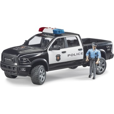 Bruder RAM 2500 poliisiauto ja poliisi