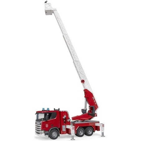 Bruder Scania Super 560R paloauto vesipumpulla, valoilla ja äänillä