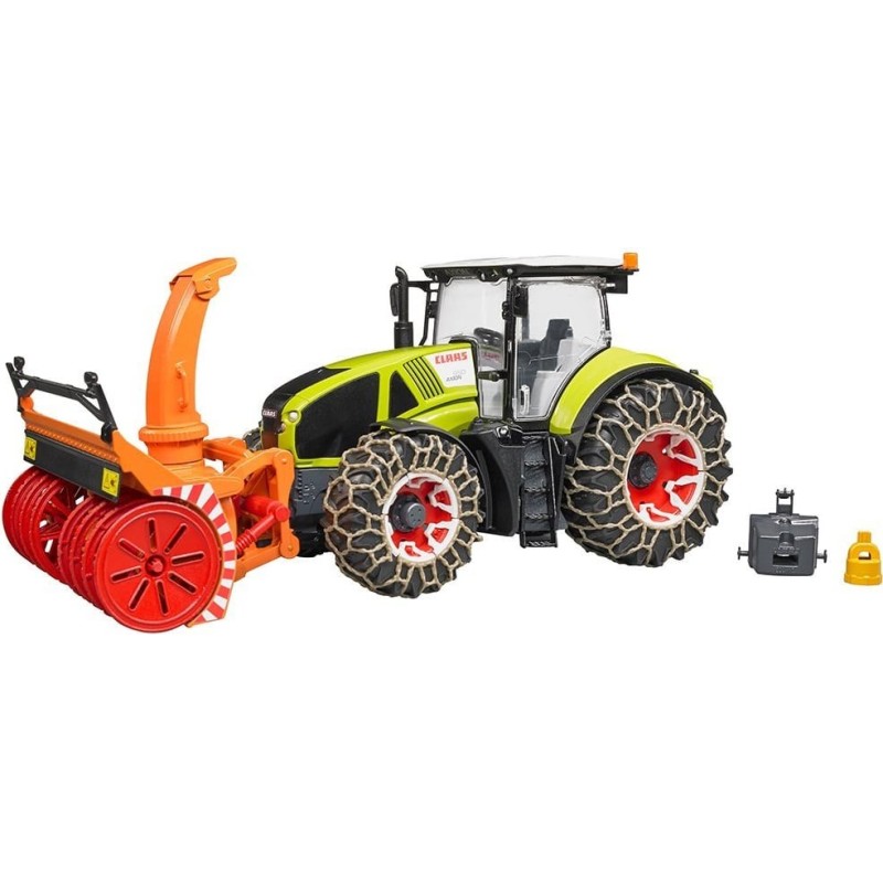 Bruder Claas Axion 950 traktori lumiketjuilla