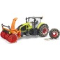 Bruder Claas Axion 950 traktori lumiketjuilla